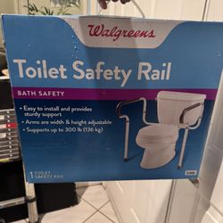 Toilet Safety Rail (NEW IN BOX)
