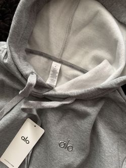 Alo Yoga Grey Hoodie Size Medium