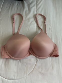 Pink Push-Up Bra with Adjustable Straps
