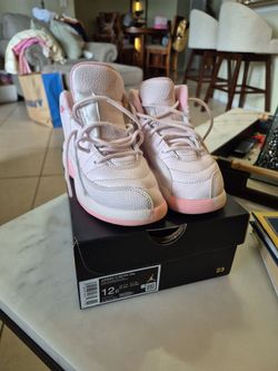 Size 12C Jordan 12 Soft Pink