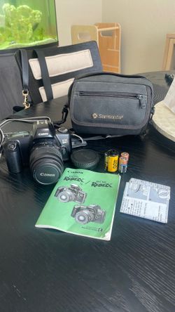 Canon rebel x camera