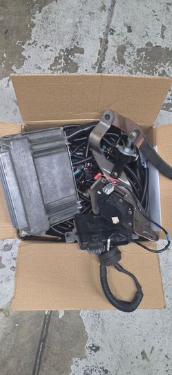 4.8 5.3 6.0 DBW 4l60e/4l80e LS Swap P59 PCM and Harness, Pedal and Tach Module