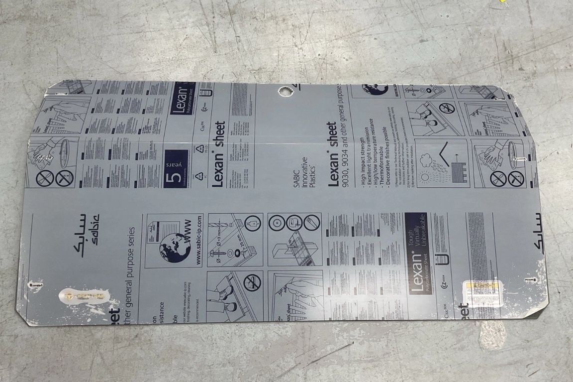 Open Trail Full Rear Windshield Polaris Ranger | Ranger Crew 2011-2021