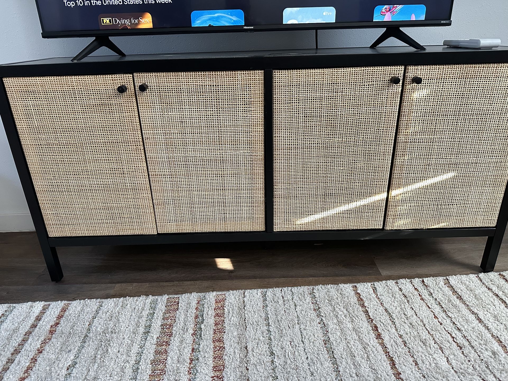 Black TV Stand