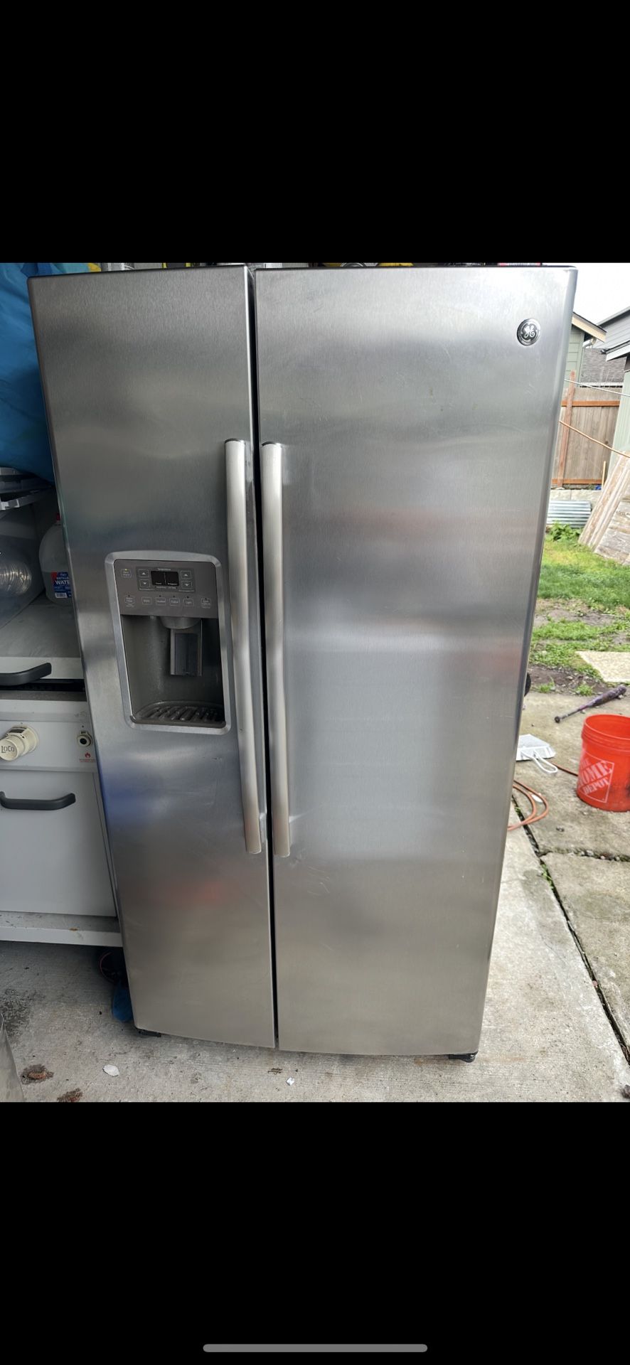 Ge Refrigerator Side By Side 