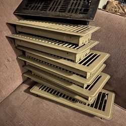 8 Heating and air Registers 