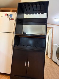 Wine cabinet gabinete para copas y botellas