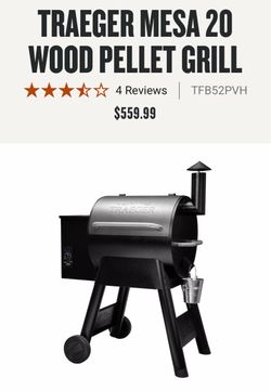 TRAEGER PELLET GRILL SMOKER USED WORKS GREAT