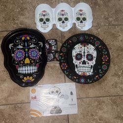 Day Of The Dead Themed Decir, All New With Tags