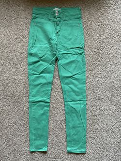 Women’s Green High Rise Pants