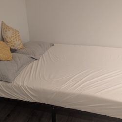 Bed Frame Plus Mattress At 80$