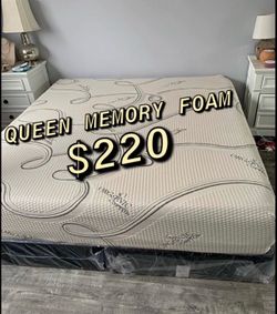 New queen memory mattress