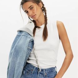 Levi’s Vintage 501 High Waisted Denim Shorts 