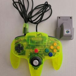 Nintendo 64 Controller and Rumble Pak. Trade for Zelda Skyward Sword HD For The Switch.