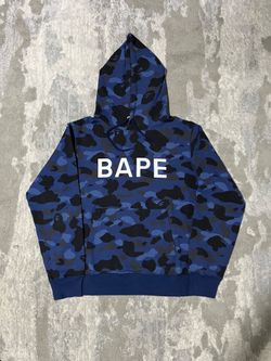 Bape Color Camo Pullover Hoodie ‘Navy’