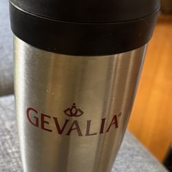 Gevalia Insulated Stainless Steel Travel Coffee Mug Tumbler, size 12 oz