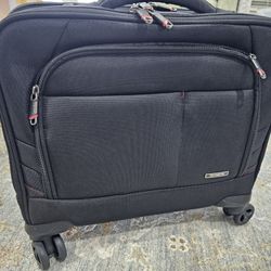 Excellent condition, Samsonite spinner computer, mobile office bag.