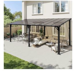 New In Box!20x10 Wall Mounted Gazebo