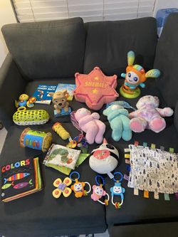 Grab Bag- Miscellaneous Kid/baby Toys And Books