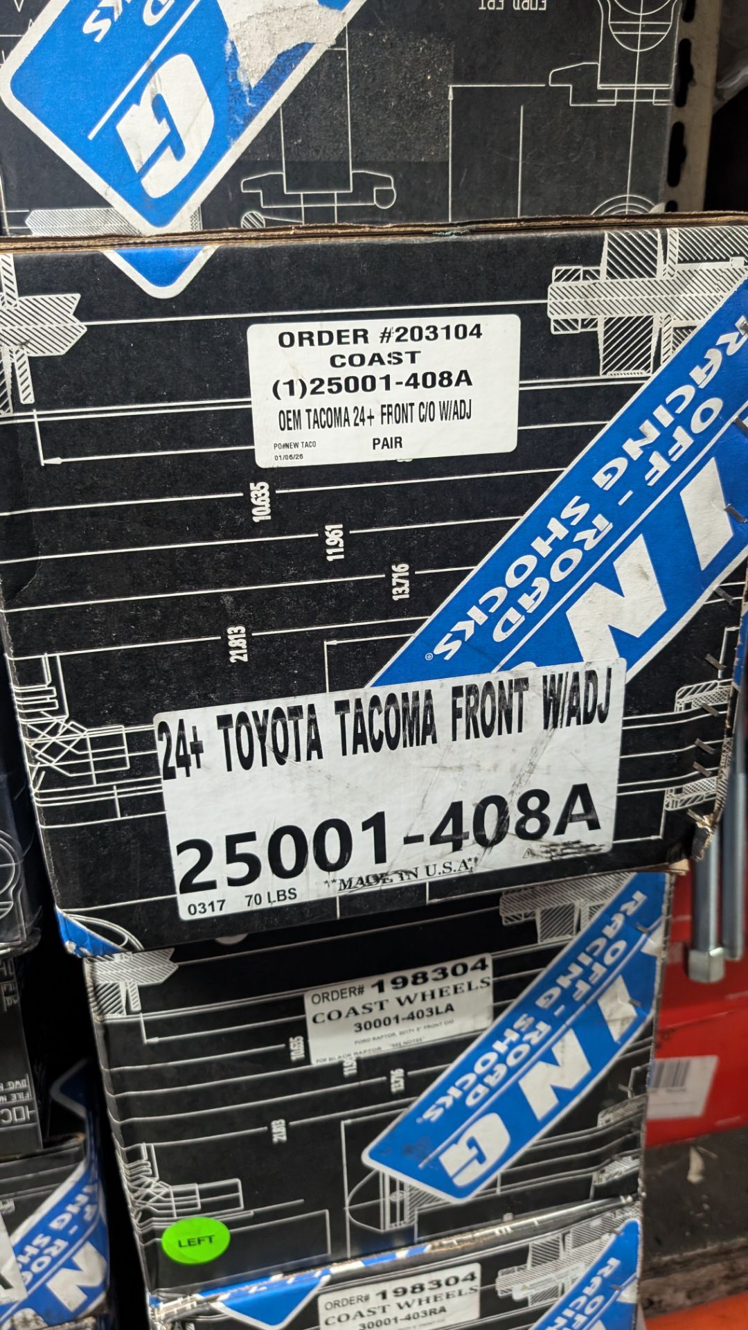 King 2.5 Coilovers & Shocks Available For 2024-2026 Toyota Tacoma