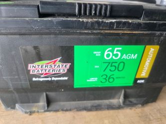 AGM Battery for sale 75$ obo