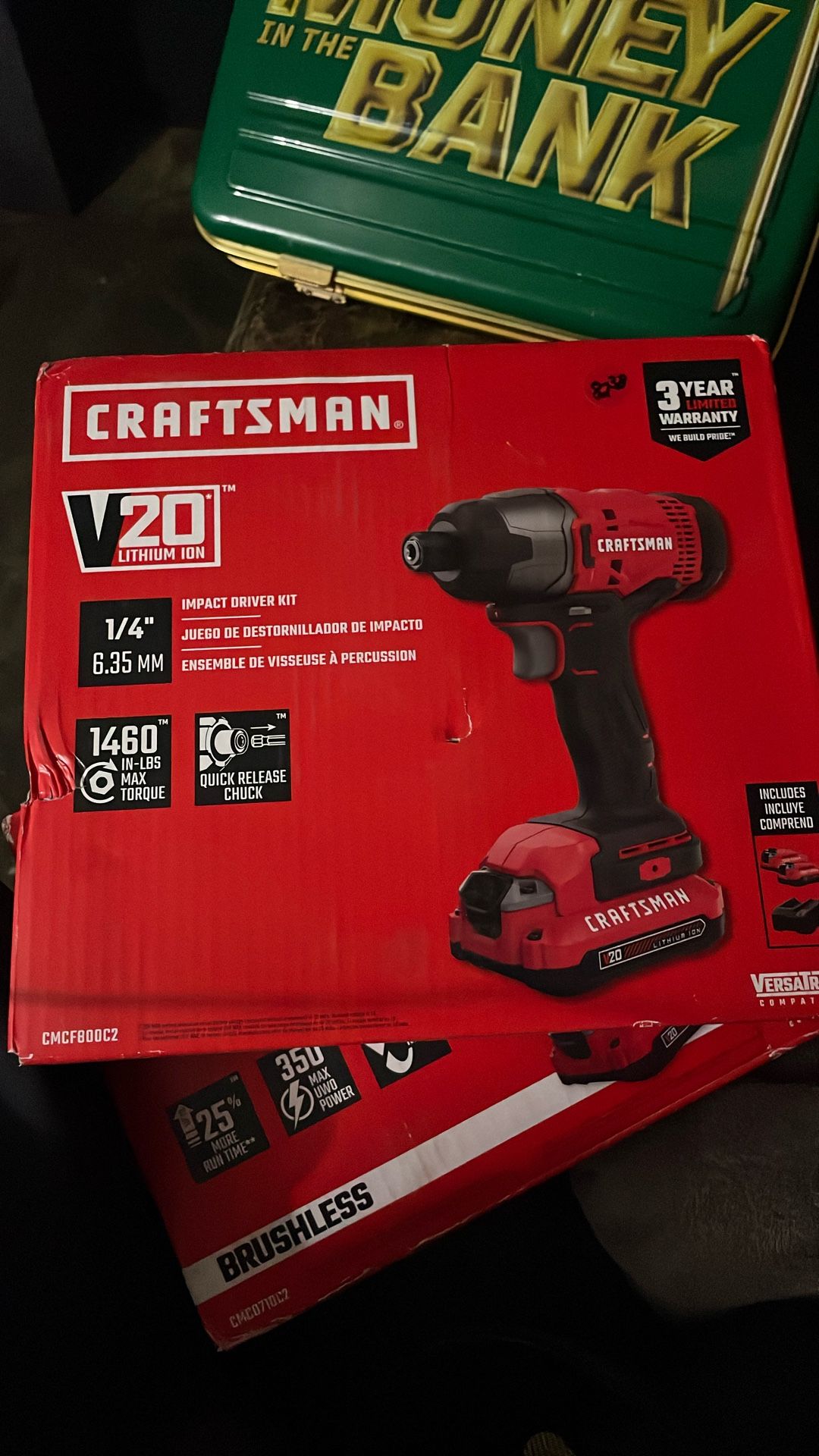Craftsman 1/4” Impact Driver Kit