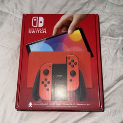 Nintendo Switch Oled Super Mario Limited Edition Red Brand New