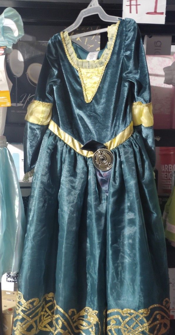 Princess Merida Size 7/8