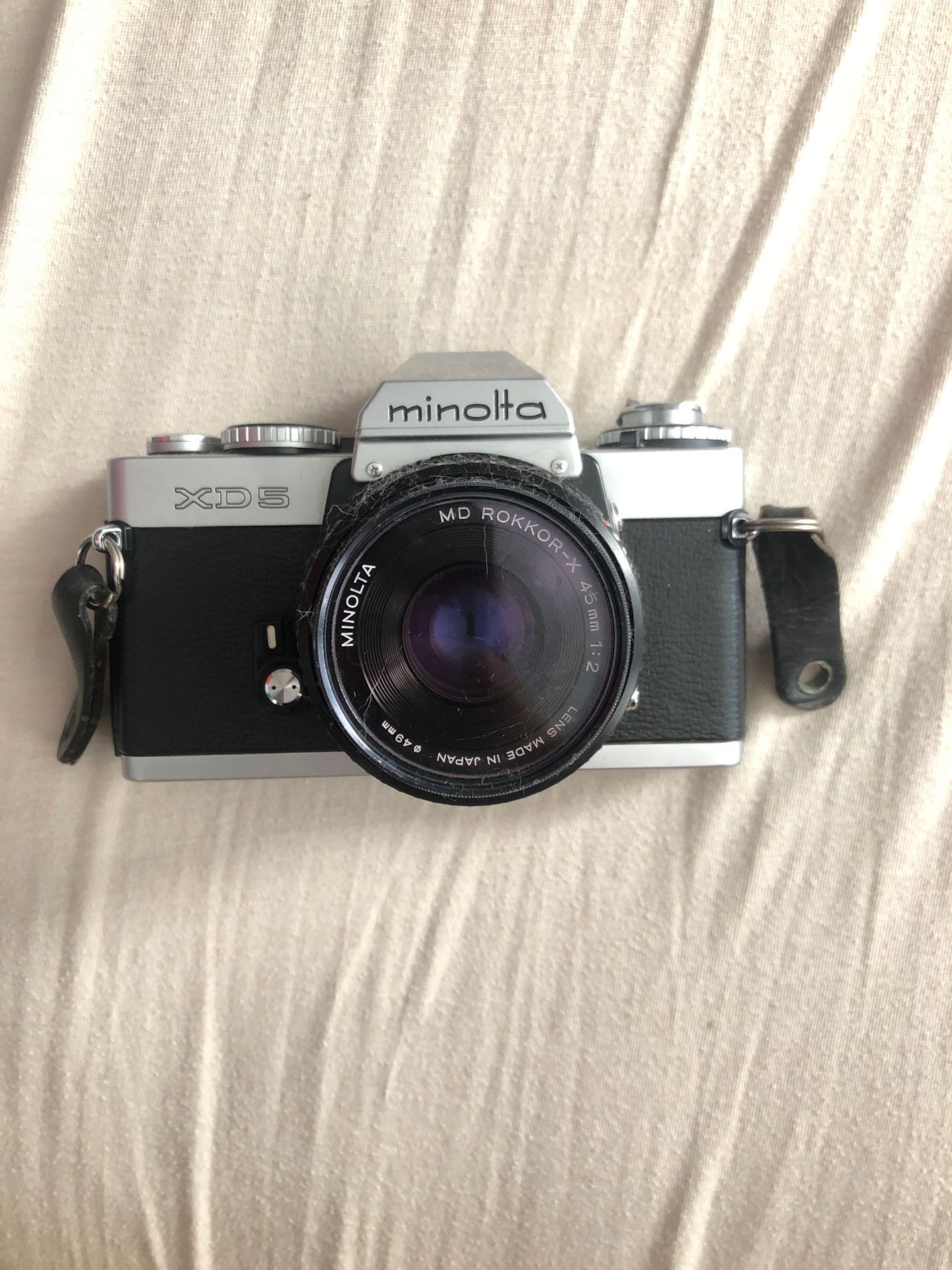 Old Minolta film camera