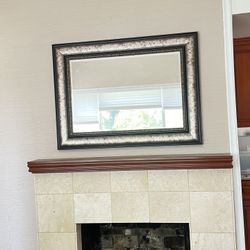 Framed mirror
