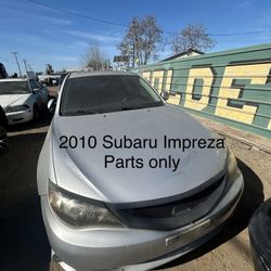 2010 Subaru Impress Parts Only
