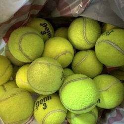 35 Used Tennis Balls