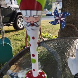 Santa Champagne Flute