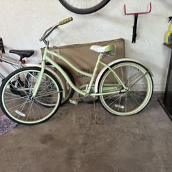 Green Adult Bike