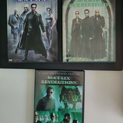 Matrix (movies 1-3 bundle) DVD version