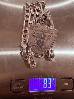 925 italy silver chain and pendant 24 inch long 83 grms total