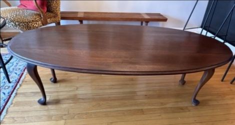 Mahogany coffee table