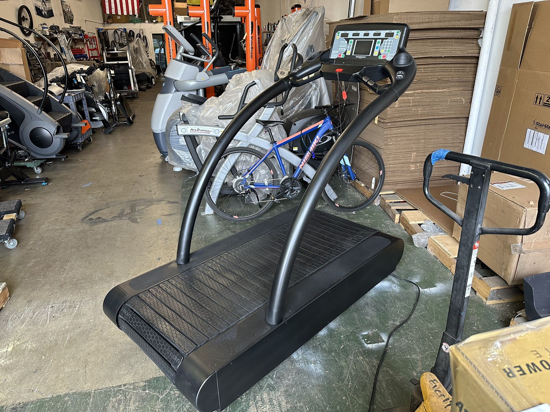 Woodway treadmill online 4front