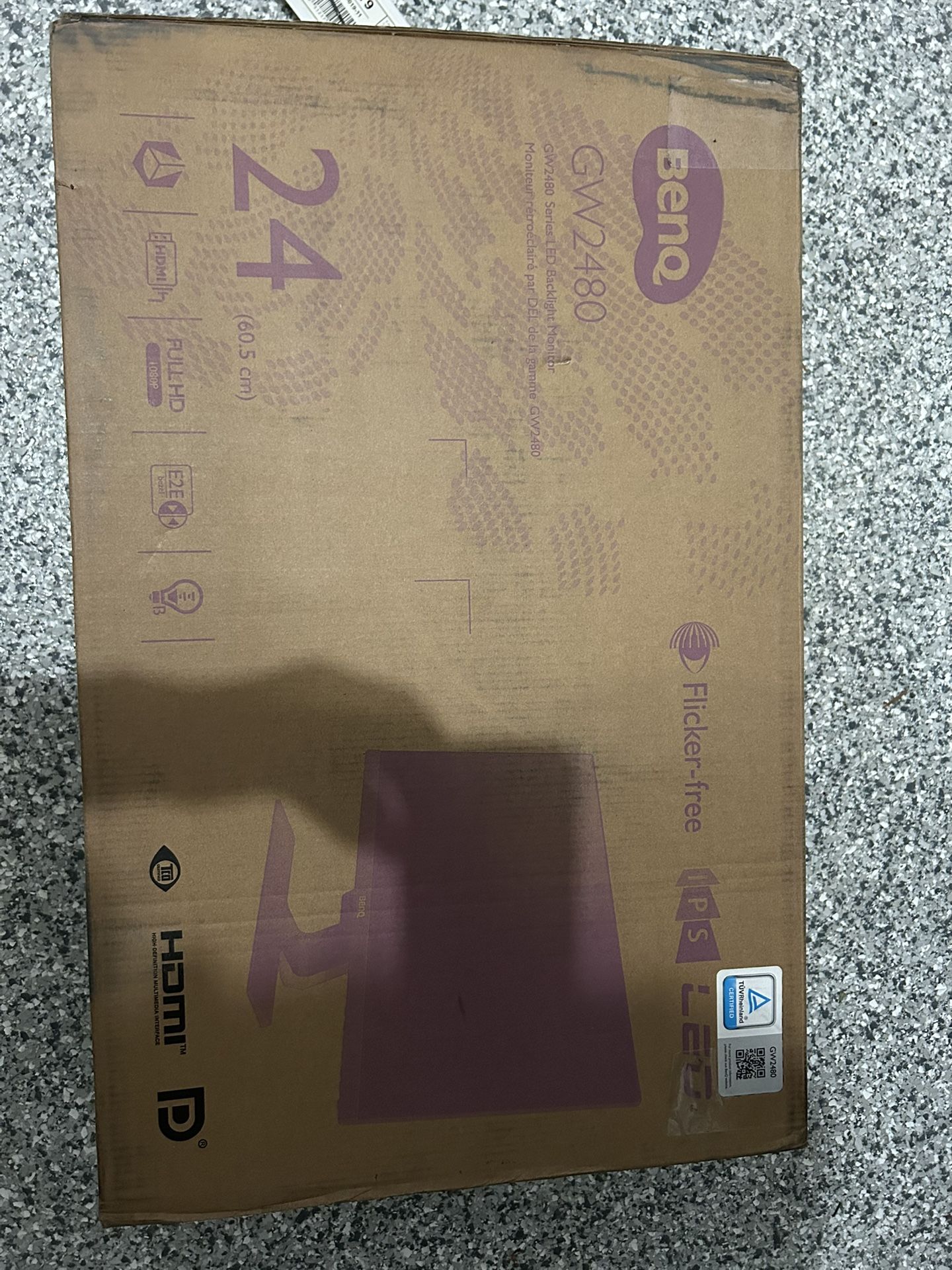 BenQ EW 2480 Gaming Monitor 24” FHD 1080p