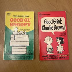 Snoopy & Charlie Brown Vintage Books