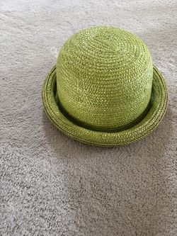 Green Straw Hat