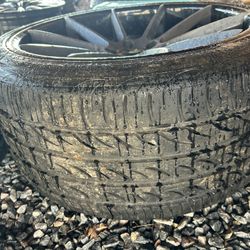 2 Rims With Tires Vorsteiner Rims Mercedes Benz S63