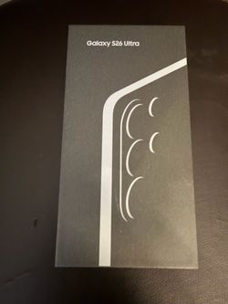 Samsung Galaxy S26 Ultra 256GB. Unlocked. Unopened. Cobalt Violet.