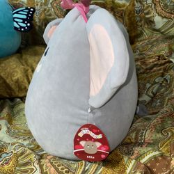 Squishmallows - 14” Heart Headband “Mila” the Elephant - $12