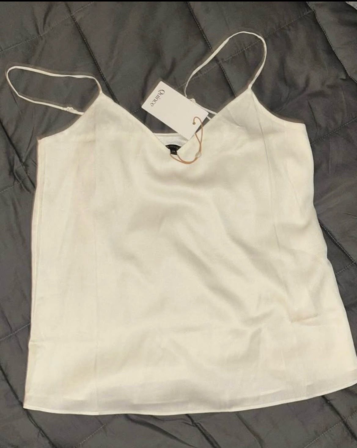 Quince washable V neck cami