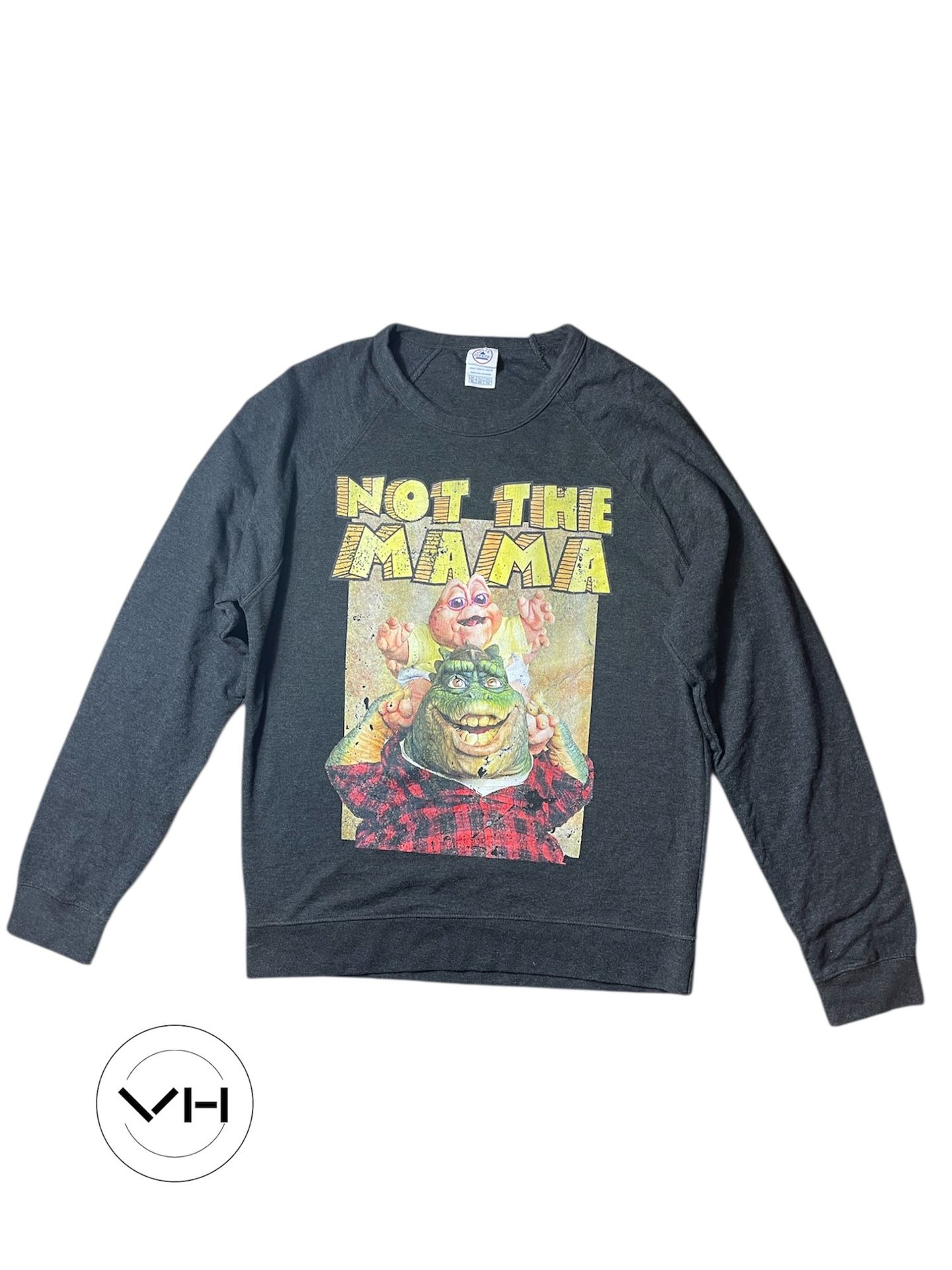 Vintage Dinosaurs TV Show Baby Sinclair Not the Mama Sweater