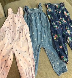 Carters jumpsuits 12M