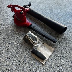 Toro Ultra Blower/Vacuum Corded Electric