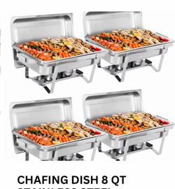 8 qt chafing dish set