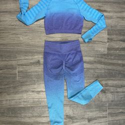 Activewear Woman’s Set Booty Lift Size Small